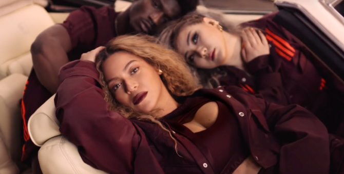 Бейонсе показала видеотизер своей коллаборации с adidas