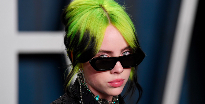 Билли Айлиш показала тизер своей песни к новому фильму о Джеймсе Бонде