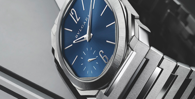 Bvlgari выпустил новую версию часов Octo Finissimo с лакированным циферблатом