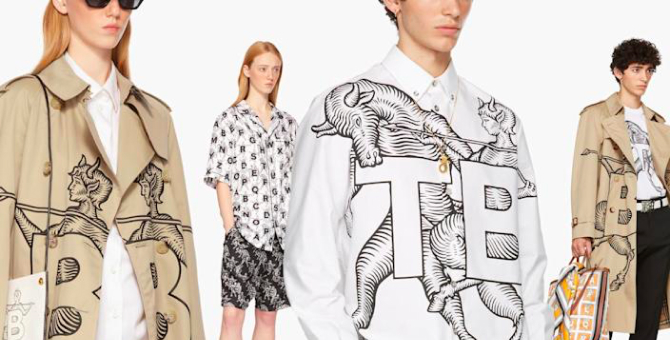 Burberry представил капсульную коллаборацию с Ssense