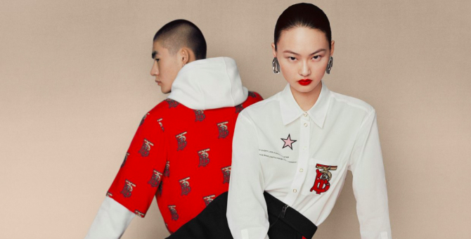Burberry проведет повторный показ новой осенне-зимней коллекции в Шанхае