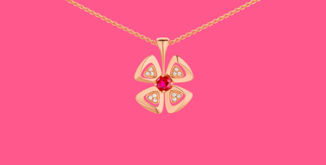 Bvlgari выпустил специальную версию колье Fiorever в честь китайского Нового года