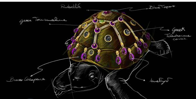 Bvlgari сделал драгоценную скульптуру вместе с художником Франческо Веццоли