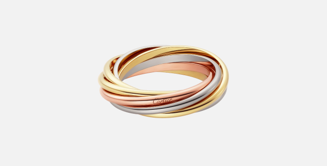 Cartier представил обновленное кольцо Trinity