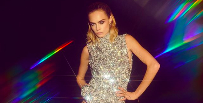 Кара Делевинь выпустила коллаборацию с Nasty Gal