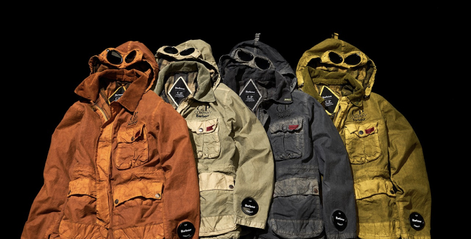 C.P. Company и Barbour выпустили совместную коллекцию курток