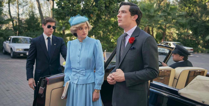 Встречу Чарльза и Дианы в сериале «Корона» сравнили со сценой из «Ромео + Джульетта»