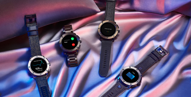 Diesel представил новые смарт-часы для мужчин