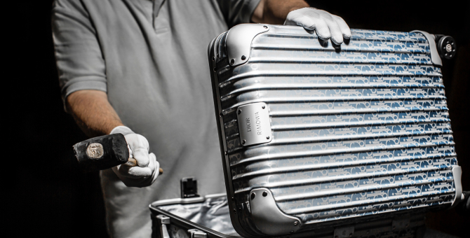 Dior показал, как создавался чемодан из коллаборации с Rimowa
