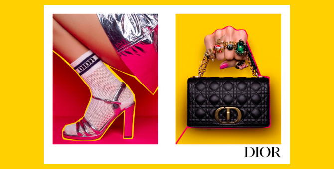 Dior показал осеннюю кампанию в стиле поп-арт