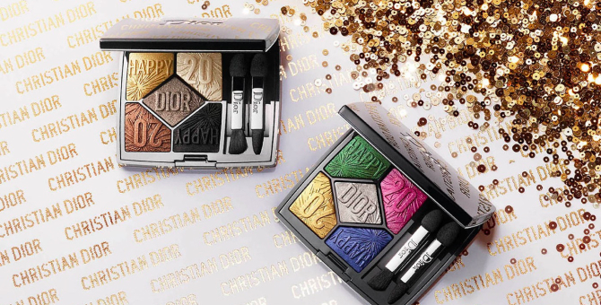 Dior представил праздничную коллекцию макияжа — в ней очень много блесток