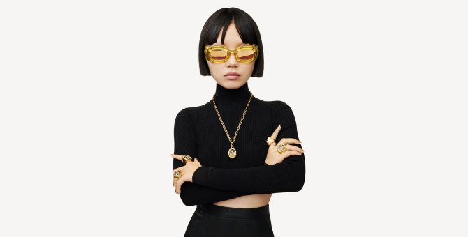 Swarovski представил очки и аксессуары для волос из коллекции Dulcis