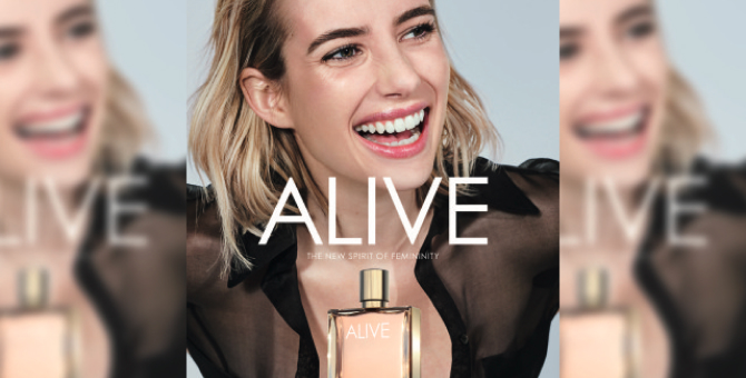 Эмма Робертс стала лицом нового аромата Boss