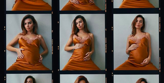 Эмили Ратаковски сообщила о своей беременности на обложке Vogue