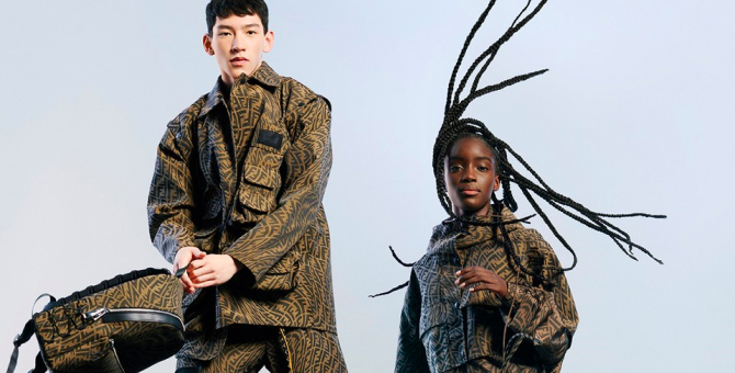 Fendi сделал коллаборацию с нью-йоркской художницей Сарой Коулман