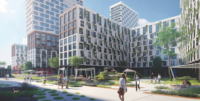 «Донстрой» представил проект нового городского района в Раменках