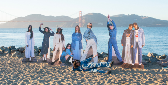 Levi's и Ganni выпустили еще одну совместную коллекцию