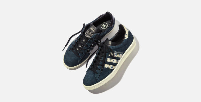 Goodhood и adidas Originals выпустили кроссовки с термочувствительными деталями