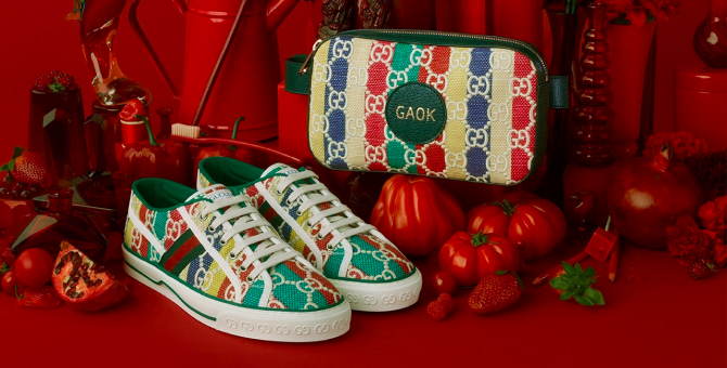 Gucci выпустил эксклюзивную капсулу для своего нового флагмана в Сеуле