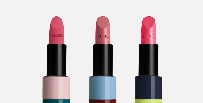 Hermès выпустил три новых оттенка помады для губ