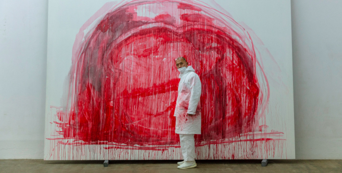 Художник Чжан Хуань покажет в Эрмитаже свои работы, посвященные пандемии COVID-19