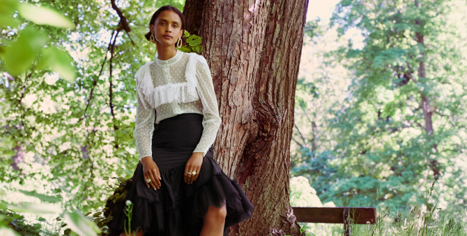 H&M выпустил коллаборацию с дизайнером из Бейрута Сандрой Мансур