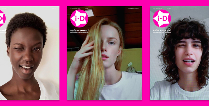 Вилли Вандерперре сделал съемку для i-D при помощи FaceTime