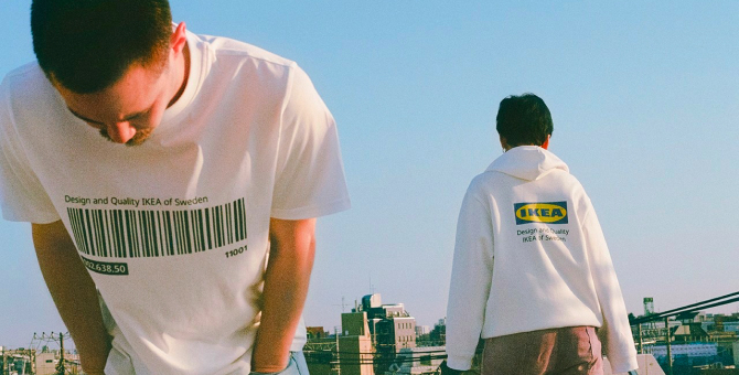 Японский офис IKEA выпустил коллекцию одежды и аксессуаров с логотипами компании