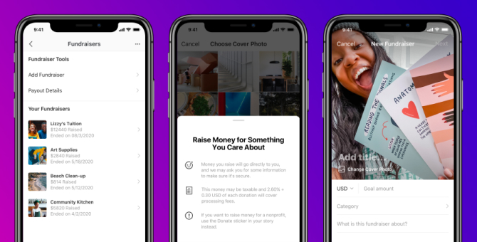 Instagram запустил функцию для сбора пожертвований на личные нужды пользователей