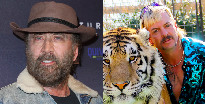 Николас Кейдж сыграет владельца зоопарка Джо Экзотика в новом сериале