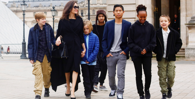 Анджелина Джоли рассказала, что она думает о воспитании подростков