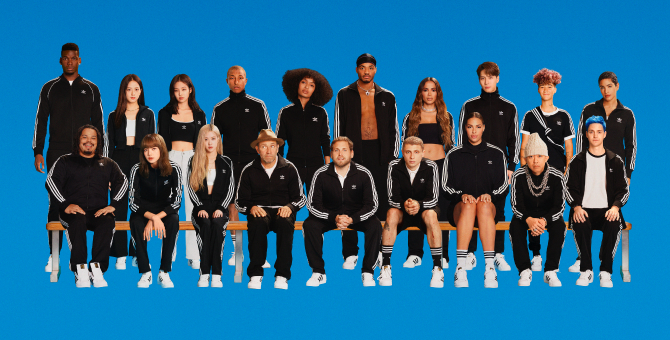 Джона Хилл снял для adidas кампанию с Фарреллом Уильямсом и Ярой Шахиди