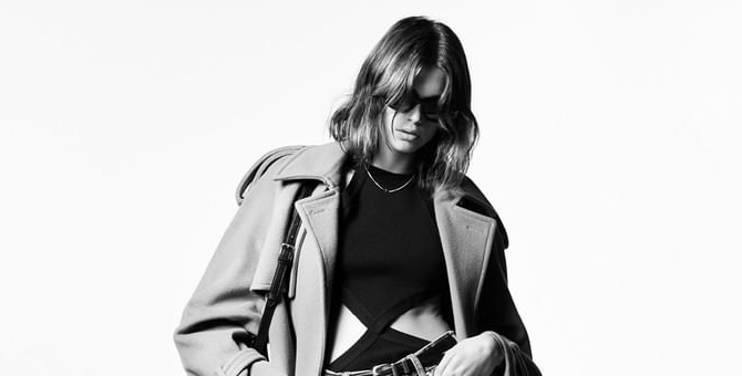 Кайя Гербер снялась в кампании осенне-зимней коллекции Celine