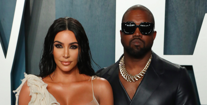 СМИ: Ким Кардашьян подала на развод с Канье Уэстом