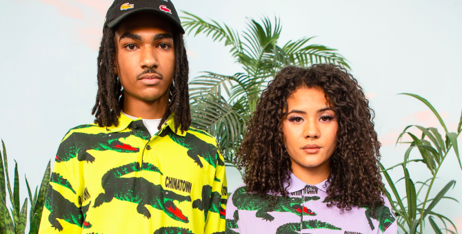 Lacoste выпустил коллаборацию с Chinatown Market