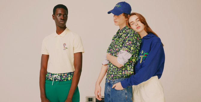 Lacoste выпустил коллаборацию с современными художниками