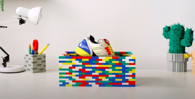 Lego опубликовала тизер коллаборации с adidas Originals