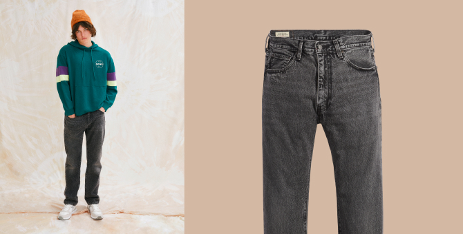 Levi's представил новые мужские джинсы, созданные по мотивам силуэта 1961 года