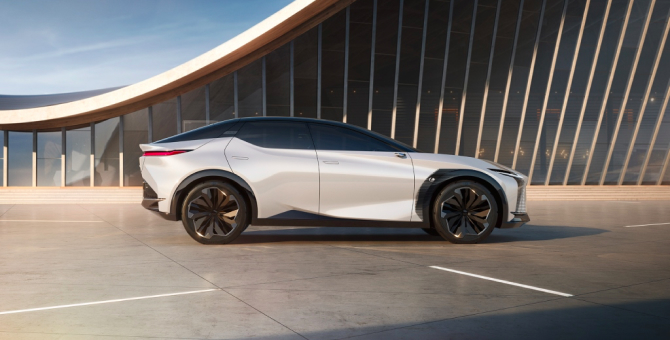 Lexus представил инновационный концепт-кар LF-Z Electrified