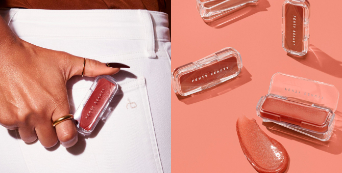 Рианна выпустила блеск для губ, который можно прикрепить к карману джинсов