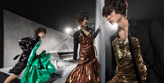 Стивен Мейзел снял кампанию новой осенне-зимней мужской коллекции Loewe