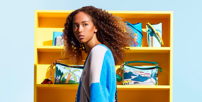 Loewe посвятил новую коллекцию художнику-керамисту Кеннету Прайсу