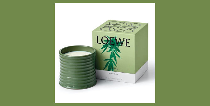 Loewe выпустил свечи с ароматами каннабиса и свеклы