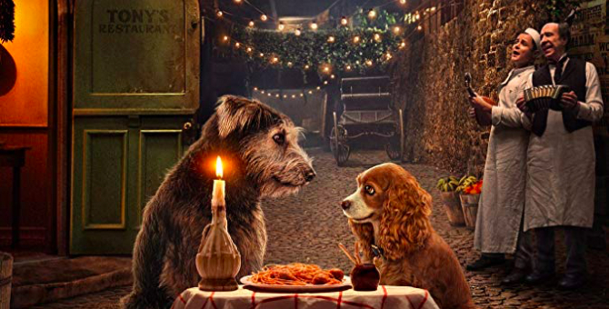 Disney показала второй трейлер киноремейка «Леди и Бродяги»