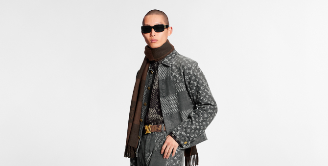 Деним и костюмы: Louis Vuitton показал первый дроп коллаборации с основателем Bape