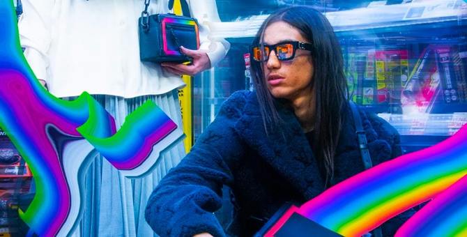 Вирджил Абло представил психоделичную кампанию новой мужской коллекции Louis Vuitton