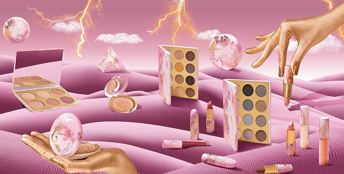 M.A.C. выпустил коллекцию средств для макияжа в «мраморной» упаковке