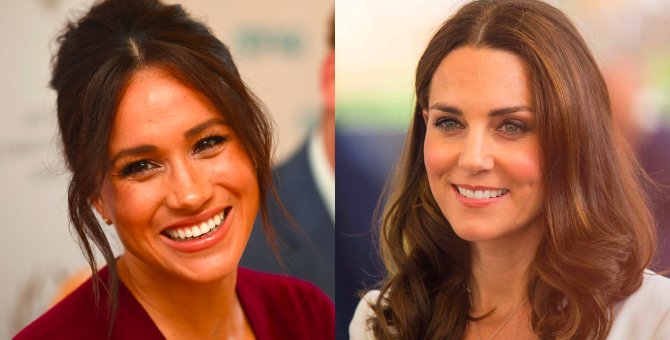 Buzzfeed уличил СМИ в двойных стандартах по отношению к Кейт Миддлтон и Меган Маркл