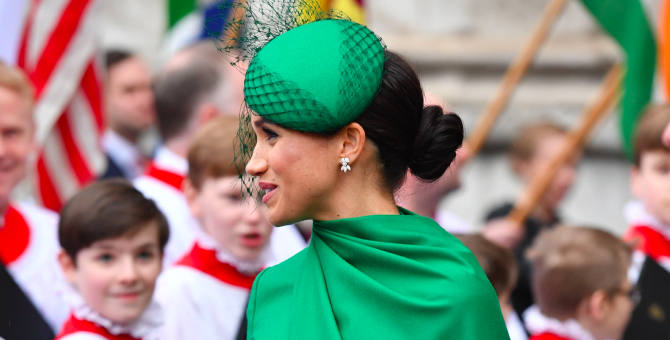 Меган Маркл повторила образ принцессы Дианы для выхода в День Содружества