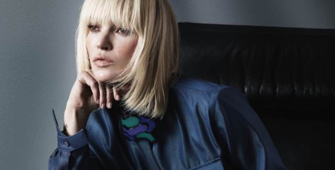 Кейт Мосс впервые стала лицом Giorgio Armani